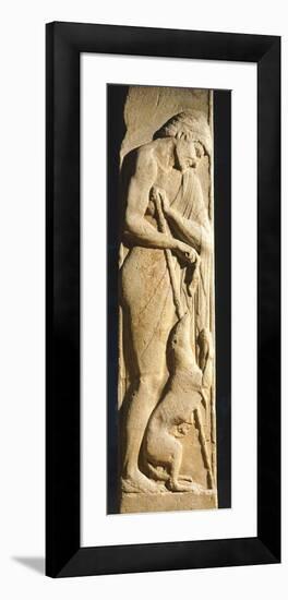 Anassandro Funerary Stele, from Apollonia Pontica-null-Framed Giclee Print