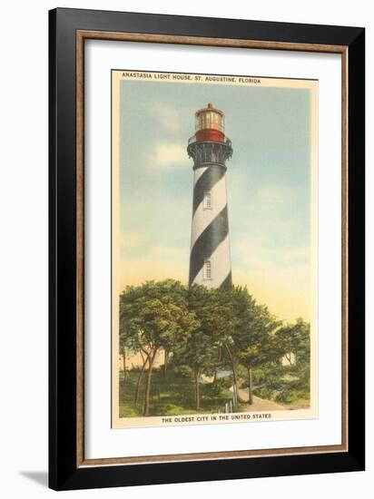 Anastasia Lighthouse, St. Augustine, Florida-null-Framed Art Print