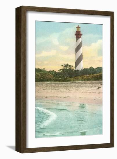 Anastasia Lighthouse, St. Augustine, Florida-null-Framed Art Print