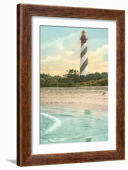 Anastasia Lighthouse, St. Augustine, Florida-null-Framed Art Print