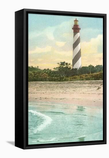 Anastasia Lighthouse, St. Augustine, Florida-null-Framed Stretched Canvas