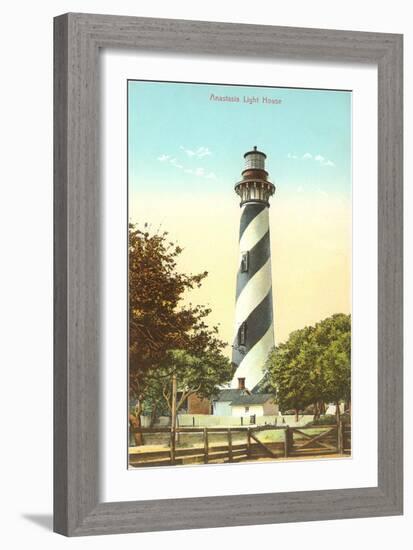 Anastasia Lighthouse, St.Augustinee, Florida-null-Framed Art Print