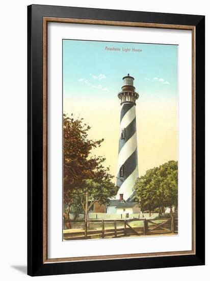 Anastasia Lighthouse, St.Augustinee, Florida-null-Framed Art Print