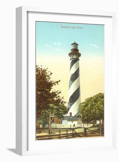 Anastasia Lighthouse, St.Augustinee, Florida-null-Framed Art Print