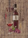 White Wine on Reclaimed Wood-Anastasia Ricci-Art Print