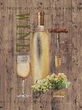 White Wine on Reclaimed Wood-Anastasia Ricci-Art Print