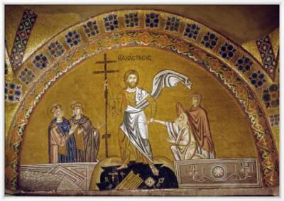 Anastasis Christ Descending Into Limbo Saves Adam Eve King David And King Solomon Giclee Print Art Com
