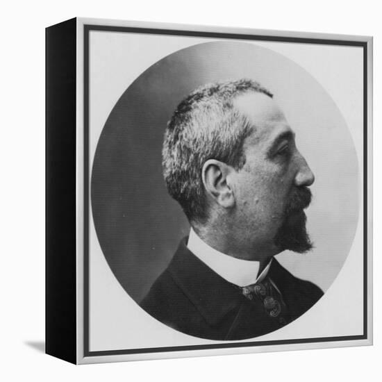 Anatole France, French Poet, Journalist and Novelist, 1870S-Felix Nadar-Framed Premier Image Canvas