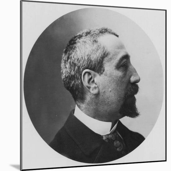 Anatole France, French Poet, Journalist and Novelist, 1870S-Felix Nadar-Mounted Giclee Print