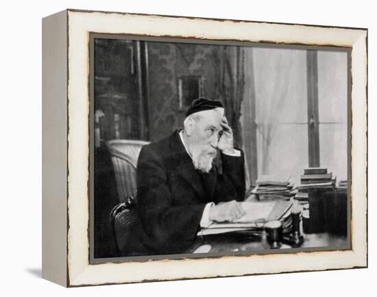 Anatole France, French Writer, 1903-null-Framed Premier Image Canvas