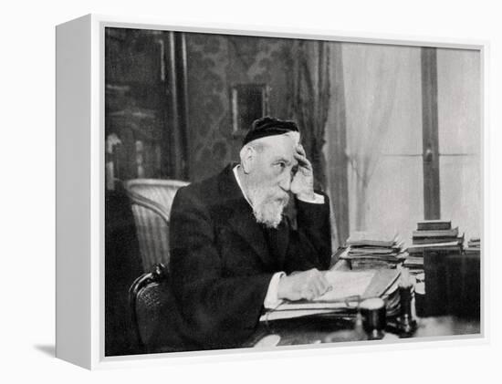 Anatole France, French Writer, 1903-null-Framed Premier Image Canvas
