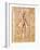 Anatomical Chart of Human Body, Tractatabus de Pestilentia, 15th century Manuscript by M. Albik-null-Framed Giclee Print