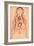 Anatomical Diagram of a Woman and Her Foetus-Mansour B. Eliyas Chirazi-Framed Giclee Print