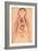 Anatomical Diagram of a Woman and Her Foetus-Mansour B. Eliyas Chirazi-Framed Giclee Print