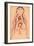 Anatomical Diagram of a Woman and Her Foetus-Mansour B. Eliyas Chirazi-Framed Giclee Print