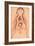 Anatomical Diagram of a Woman and Her Foetus-Mansour B. Eliyas Chirazi-Framed Giclee Print