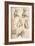 Anatomical Drawing, C1472-C1519 (1883)-Leonardo da Vinci-Framed Giclee Print