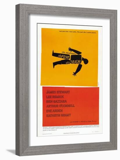 Anatomy of a Murder, 1959, Directed by Otto Preminger-null-Framed Giclee Print