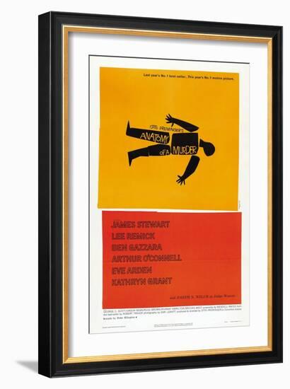 Anatomy of a Murder, 1959, Directed by Otto Preminger-null-Framed Giclee Print