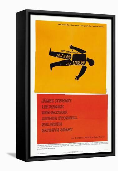 Anatomy of a Murder, 1959, Directed by Otto Preminger-null-Framed Premier Image Canvas