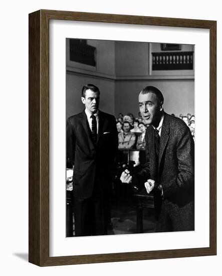 Anatomy Of A Murder, Brooks West, James Stewart, 1959-null-Framed Photo