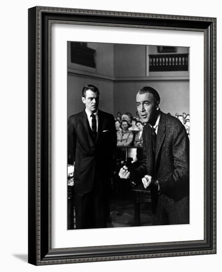 Anatomy Of A Murder, Brooks West, James Stewart, 1959-null-Framed Photo