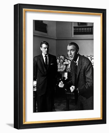 Anatomy Of A Murder, Brooks West, James Stewart, 1959-null-Framed Photo