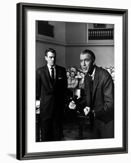 Anatomy Of A Murder, Brooks West, James Stewart, 1959-null-Framed Photo