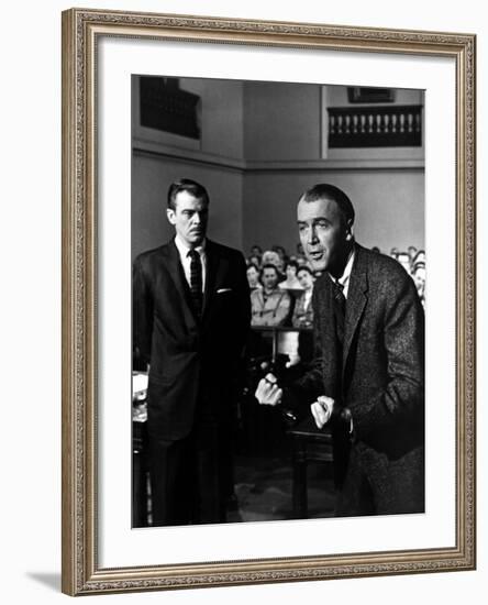 Anatomy Of A Murder, Brooks West, James Stewart, 1959-null-Framed Photo