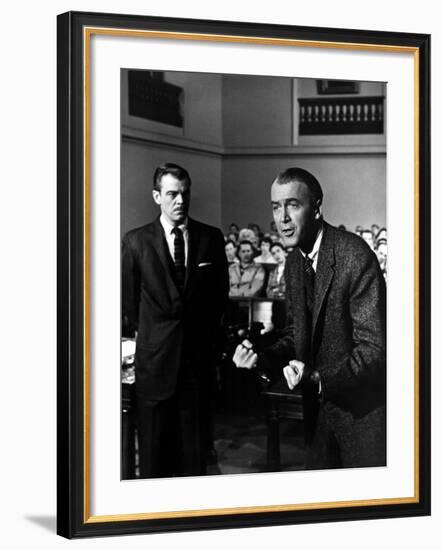 Anatomy Of A Murder, Brooks West, James Stewart, 1959-null-Framed Photo