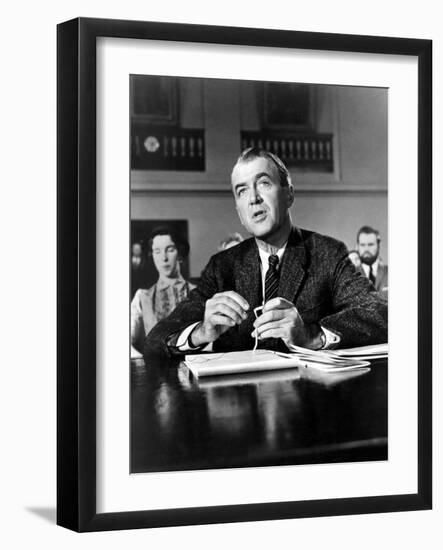 Anatomy Of A Murder, James Stewart, 1959-null-Framed Photo