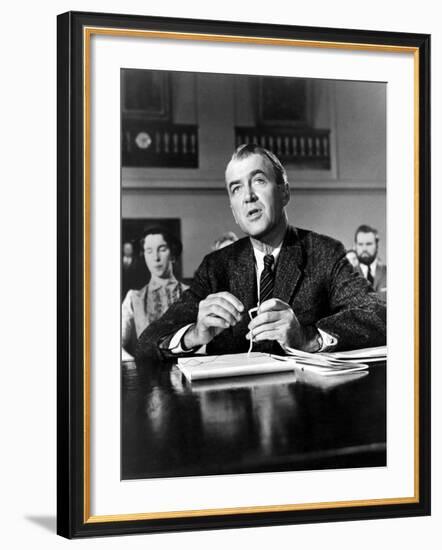 Anatomy Of A Murder, James Stewart, 1959-null-Framed Photo