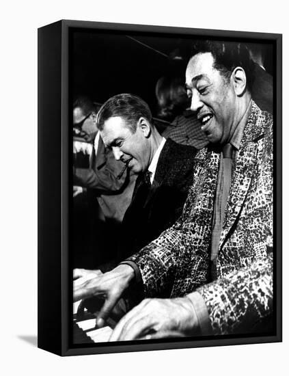 Anatomy of a Murder, James Stewart, Duke Ellington, 1959-null-Framed Stretched Canvas