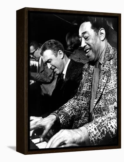 Anatomy of a Murder, James Stewart, Duke Ellington, 1959-null-Framed Stretched Canvas