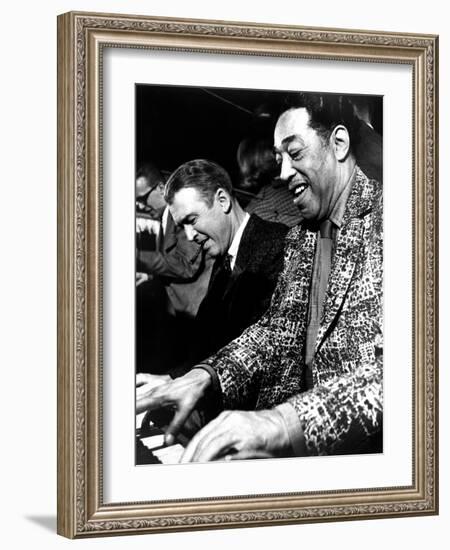 Anatomy of a Murder, James Stewart, Duke Ellington, 1959-null-Framed Photo