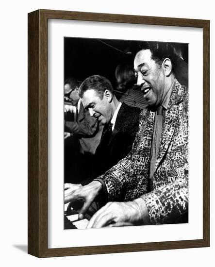 Anatomy of a Murder, James Stewart, Duke Ellington, 1959-null-Framed Photo