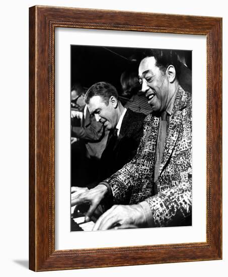 Anatomy of a Murder, James Stewart, Duke Ellington, 1959-null-Framed Photo