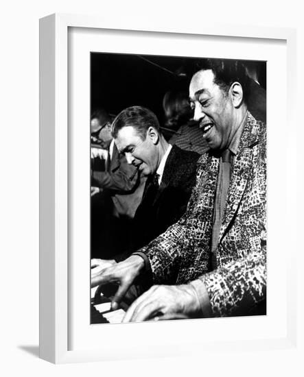 Anatomy of a Murder, James Stewart, Duke Ellington, 1959--Framed Photo