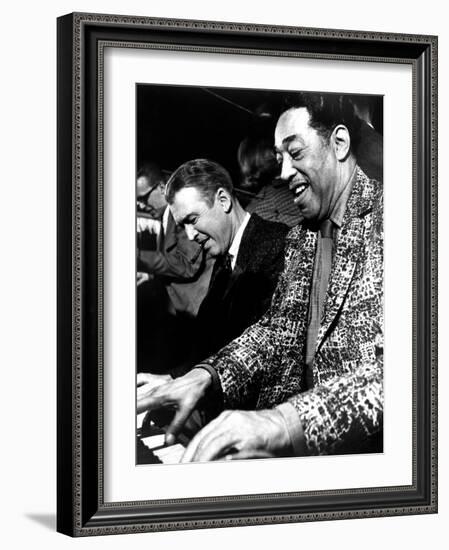 Anatomy of a Murder, James Stewart, Duke Ellington, 1959-null-Framed Photo