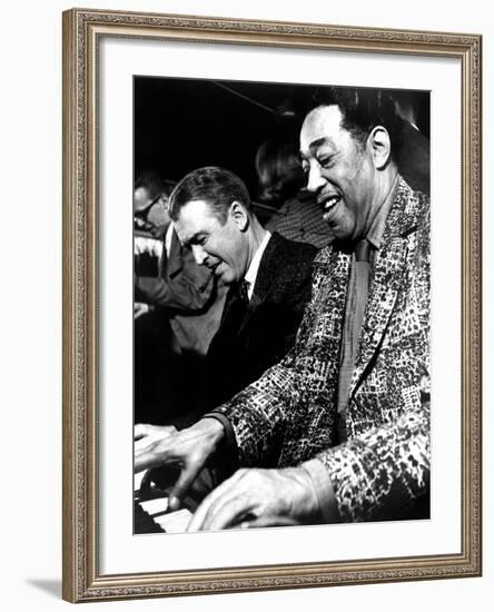 Anatomy of a Murder, James Stewart, Duke Ellington, 1959-null-Framed Photo