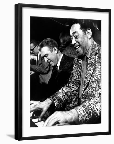 Anatomy of a Murder, James Stewart, Duke Ellington, 1959--Framed Photo