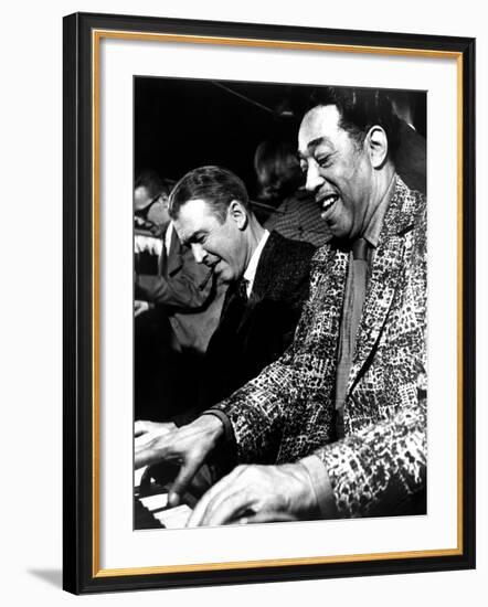 Anatomy of a Murder, James Stewart, Duke Ellington, 1959-null-Framed Photo