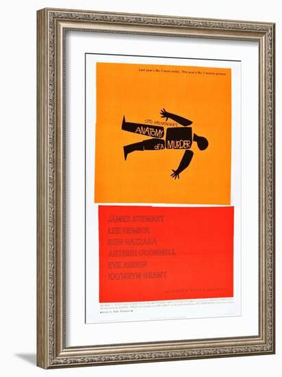 Anatomy of a Murder-null-Framed Art Print