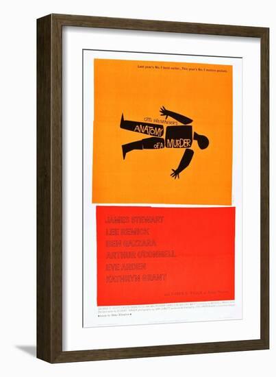 Anatomy of a Murder-null-Framed Art Print