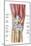 Anatomy of Human Knee Joint-null-Mounted Art Print