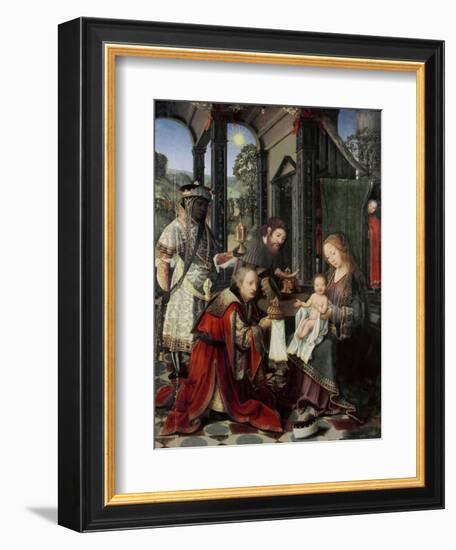 Anbetung der Könige-null-Framed Giclee Print