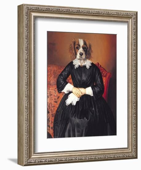 Ancestral Canines II-Thierry Poncelet-Framed Art Print
