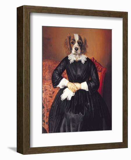 Ancestral Canines II-Thierry Poncelet-Framed Art Print