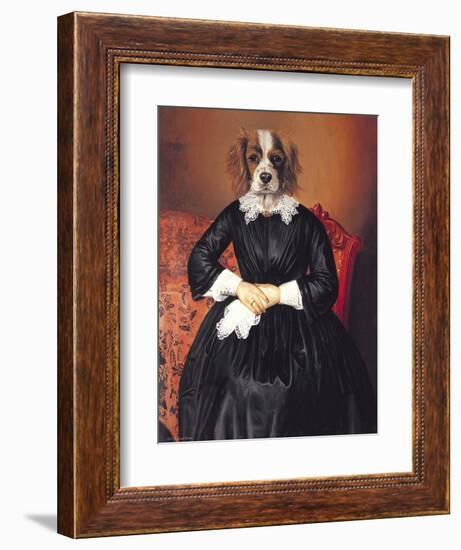 Ancestral Canines II-Thierry Poncelet-Framed Art Print