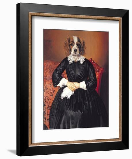 Ancestral Canines II-Thierry Poncelet-Framed Art Print